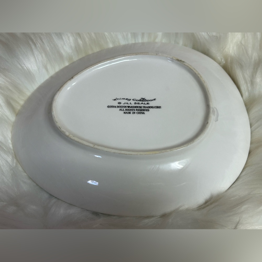 Whimsy Collection Jill Seale Boston Warehouse Set of 4 Plates - Picture 12 of 16